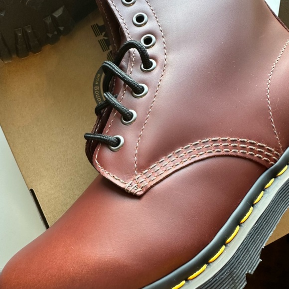 1460 SERENA FAUX FUR LINED LACE UP BOOTS Dr. Martens - Picture 13 of 16